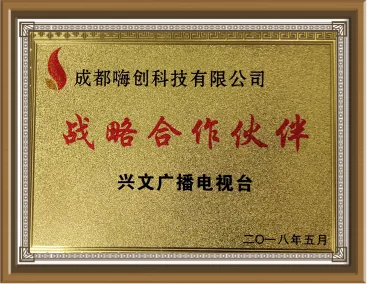 成都嗨创科技合作伙伴与荣誉资质
